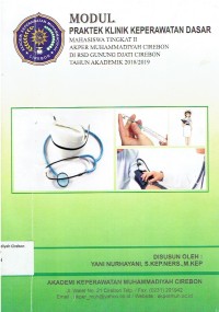 Image of Pedoman Praktek Klinik Keperawatan Medikal Bedah 1 RSGJ dan RS Ciremai TA 2018/2019